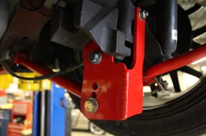 Ford Mustang Control Arm Relocation Brackets - Rear - UMI Performance - UMI P/N 1060 - `05-`14